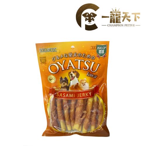 OYATSU 日本品牌 芝士雞肉幹 寵物健康零食 增強身體抵抗力補充鈣質 減少患病機率 中港澳獨家代理 80g